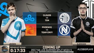 C9 vs TSM, Game 3 - 2017 NA LCS Summer Week 5 - Cloud 9 vs Team SoloMid