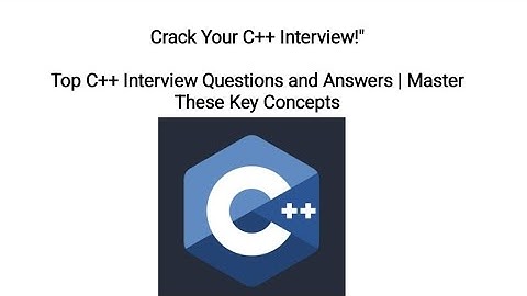 "Top C++ Interview Questions and Answers | Master These Key Concepts!" #coding #codinglife