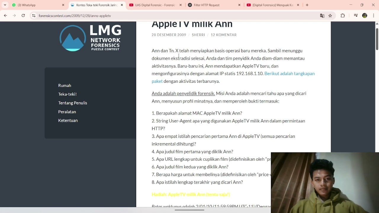 Forensic Contest | Puzzle 1 dan 3