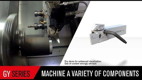 DIAEDGE GY Series Tooling System for Grooving, Turning and Parting Off Applications