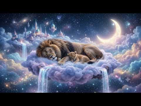 Cloud Kingdom ☁️ Lion Family Sleep Music | Magical Lullaby for Deep Sleep
