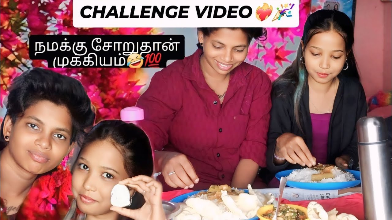Veg meals Challenge video😂🥰