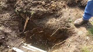 Using an Ancient Method to find a  Buried Water Line: Water Witching