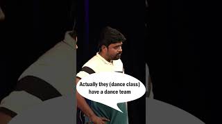 Love in Dance class - Love at first sight | Crowd work Improv comedy | @mervynrozz1158