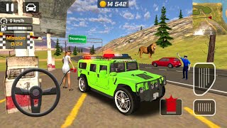 Police Gas Station Patrol Car Driving Simulator - Android Gameplay screenshot 5