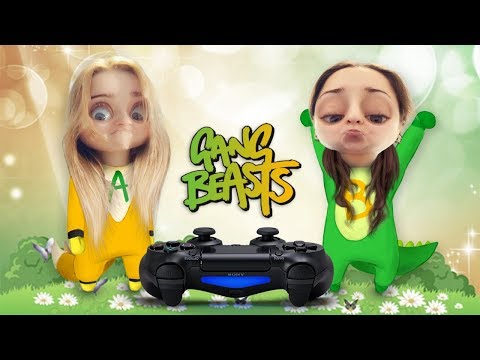 Изнасилование геймпада девушками: Gang Beasts