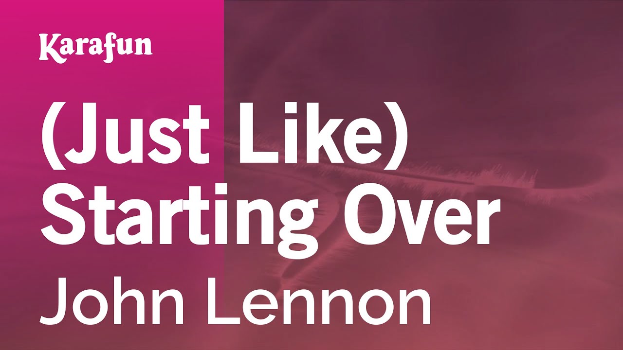 John Lennon - (just like) starting over CD.