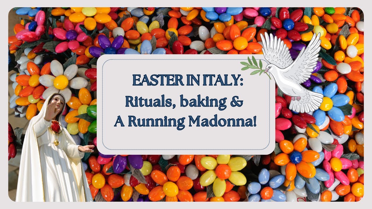 ⁣Have you ever seen these strange Italian Easter traditions? Sulmona & The Running Madonna!