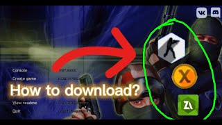 How to download counter strike for android + How to connect server| Tutorial| Xash 3D + CS16 Cilent