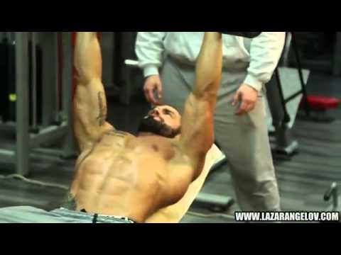 Lazar Angelov göğüs/sırt workout