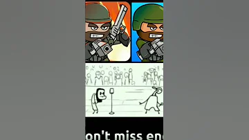 Mini Militia Classic Vs 2 Doodle Army 