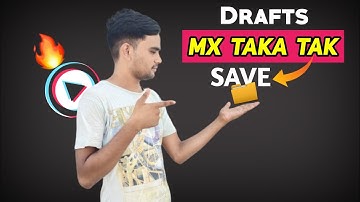 mx taka tak ki video draft me save kaise kare | how to save mx taka tak draft video to gallery