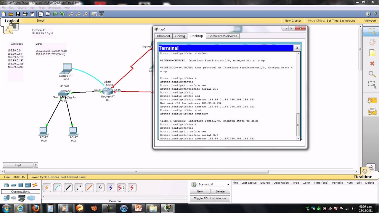 Packet Tracer Enrutamiento Con Protocolo Ospf A YouTube