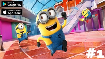 Despicable Me: Minion Rush  Walkthrough Gameplay Part 1 - Tutorial [iOS/Android ]