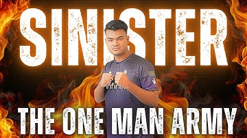 Sinister 1v5 | the one man army 🔥 Pubg Mobile