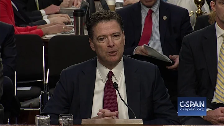 James Comey: "I was honestly concerned that he might lie about the nature of our meeting." (C-SPAN)