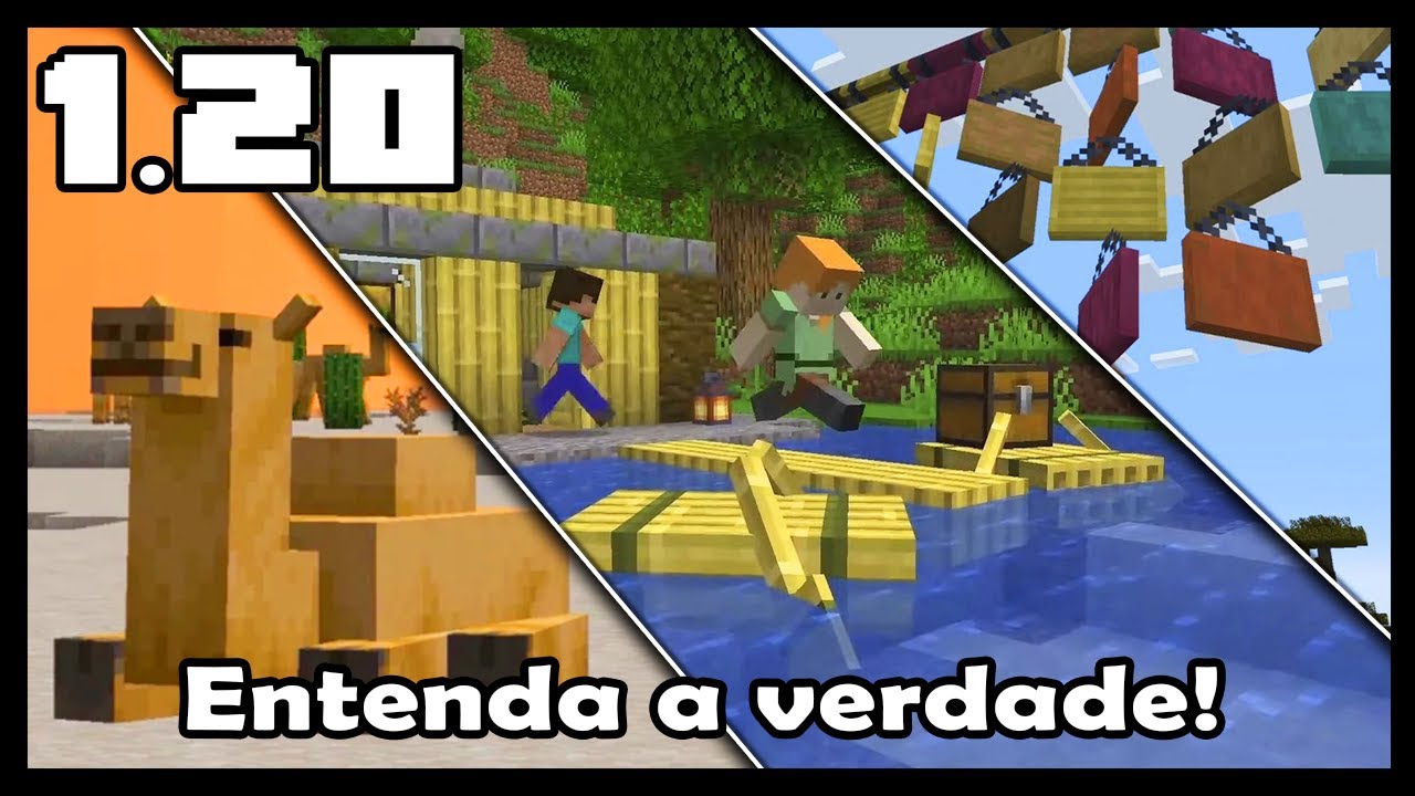 A nova atualização 1.20 é ridícula. : r/minecraftbrasil