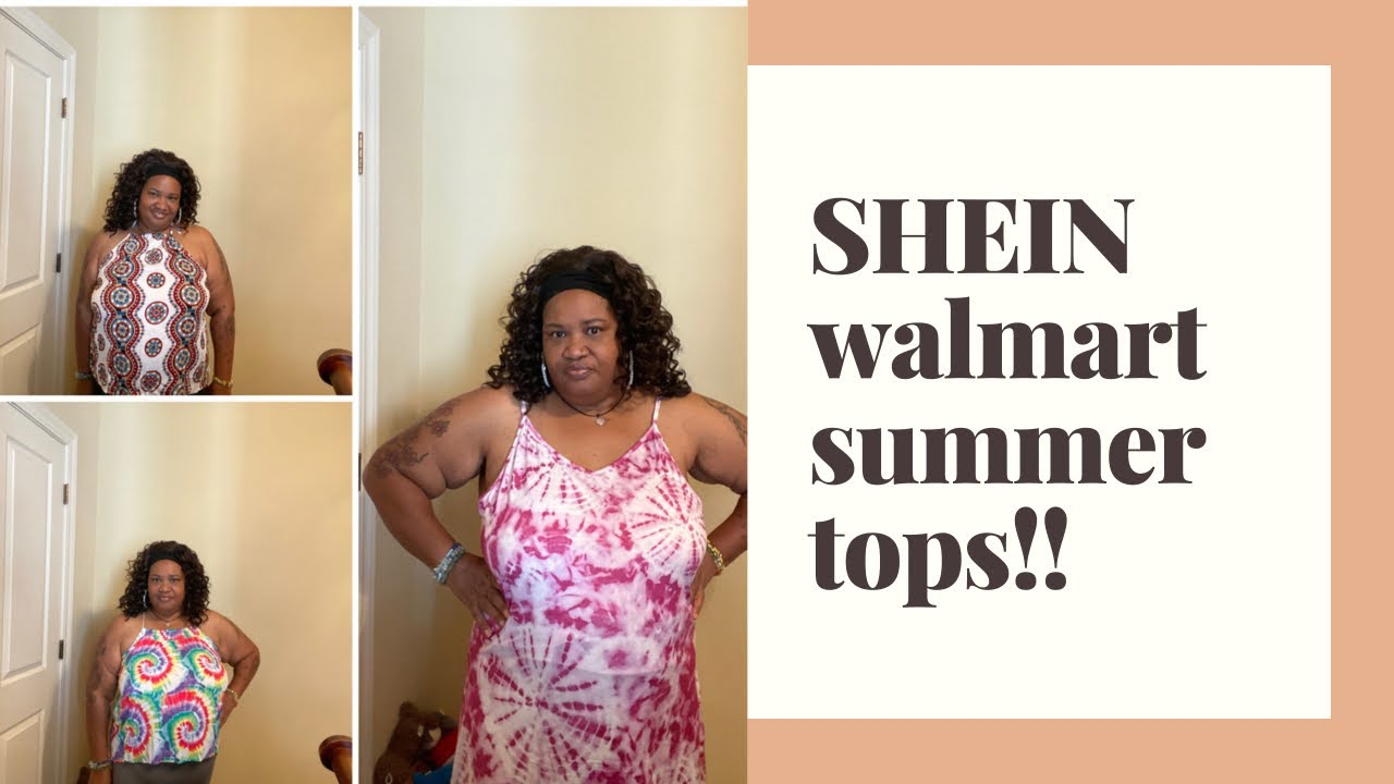 Summer tops from Shein and walmart