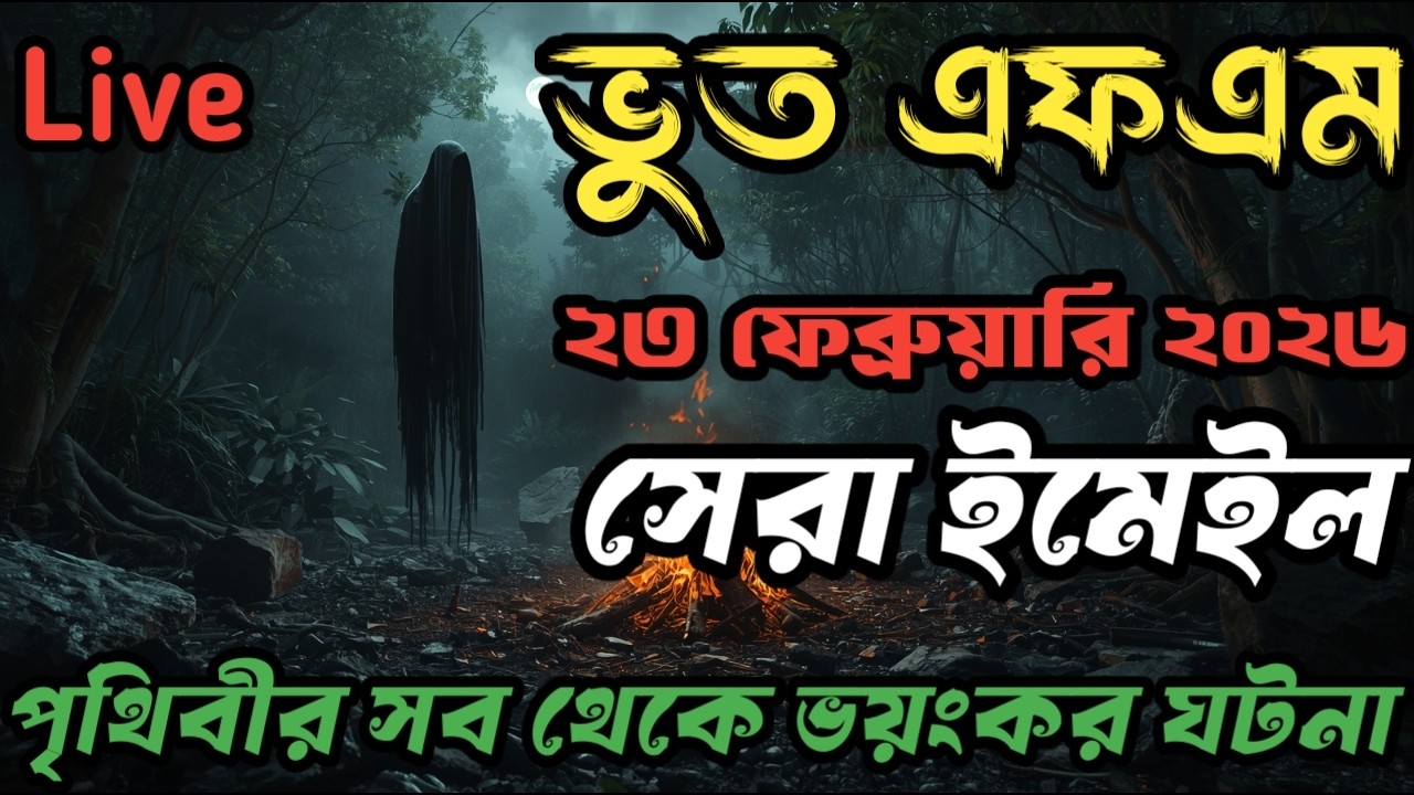 Bhoot Fm Email | Only Email Episode | বাছাই করা ঘটনা | bhoot fm email story #bhootfm #horrorstories