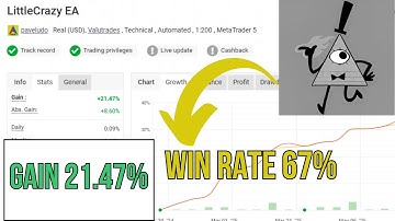 LittleCrazy EA v1.12 – 67% Win Rate Gold EA for MT4 | Only $20 Limited Offer!