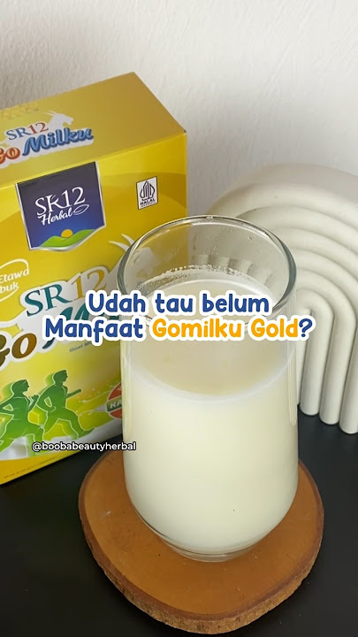 Manfaat Gomilku Gold SR12! Susu Kambing Varian Terbaru!! #shorts #sr12