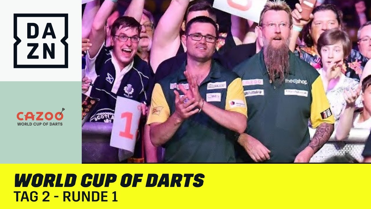 Acht perfekte Darts! Tag 2 hat ein Schmankerl parat World Cup of Darts