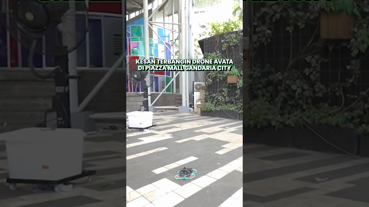 Kesan Terbangin Drone Avata di Piazza, Mall Gandaria City