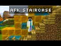 How to Make AFK Staircase In Minecraft.