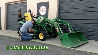 How To Remove & Reinstall A John Deere Front End Loader