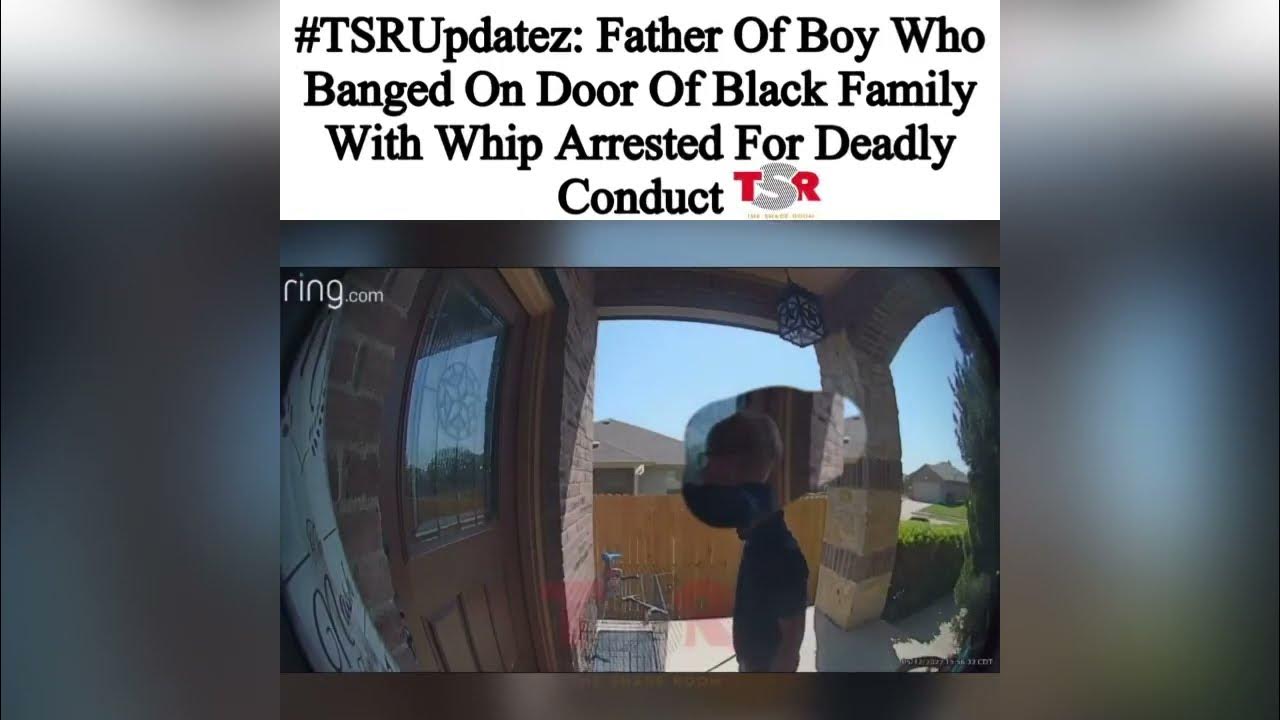 FATHER OF BOY WHO BANGED ON BLACK FAMILY DOOR WITH WHIP (Bryan Thomas