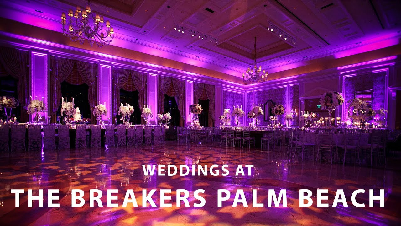 Luxury Weddings At The Breakers Palm Beach