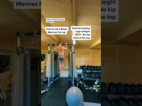 Royal Marines pull up tips