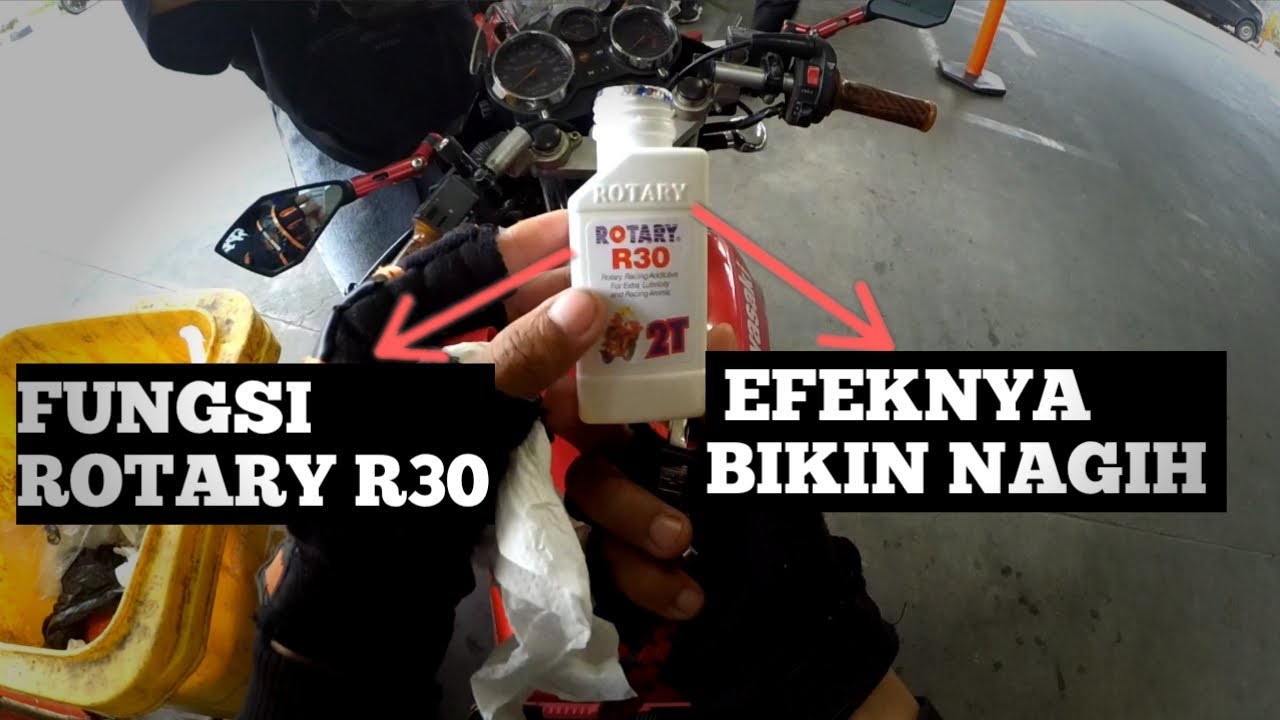 ROTARY R30 2T || SELAIN ASAP WANGI DAN MELUMASI, MESIN JADI GANAS😱 ...