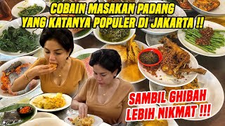 WADAWW...SANTAP NIKMAT MASAKAN PADANG SEBANYAK INI !! HABIS ?? KATANYA TEMPATNYA POPULER DIJAKARTA