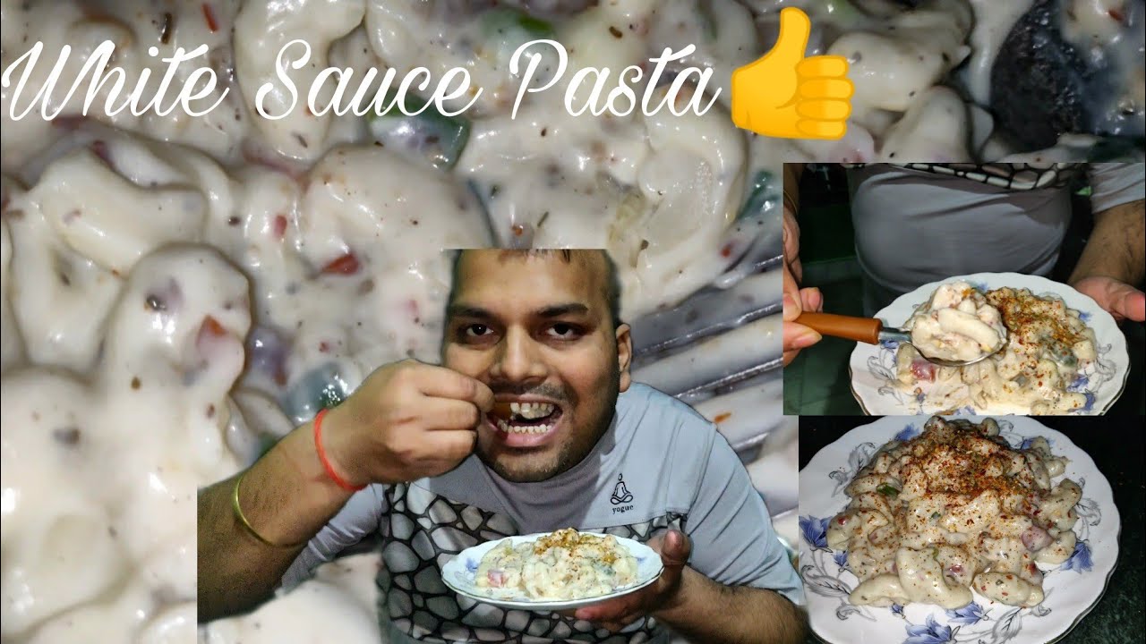 Homemade White Sauce Pasta 💕 || Amul Cheese || Creamy and Cheesy ...