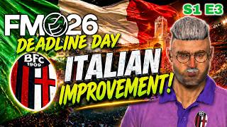 FM26 Italian Improvement S1 E3