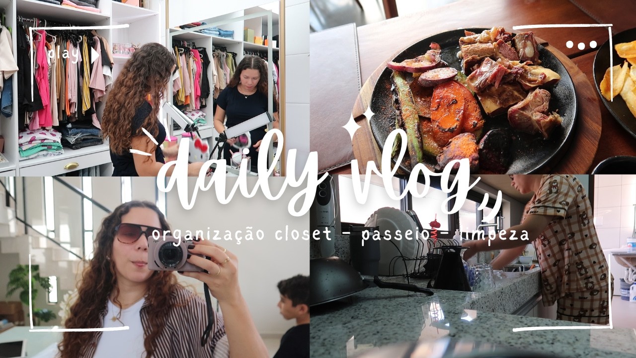 Organizando closet, lavando casa, passeio, igreja | URSULA ANDRESS