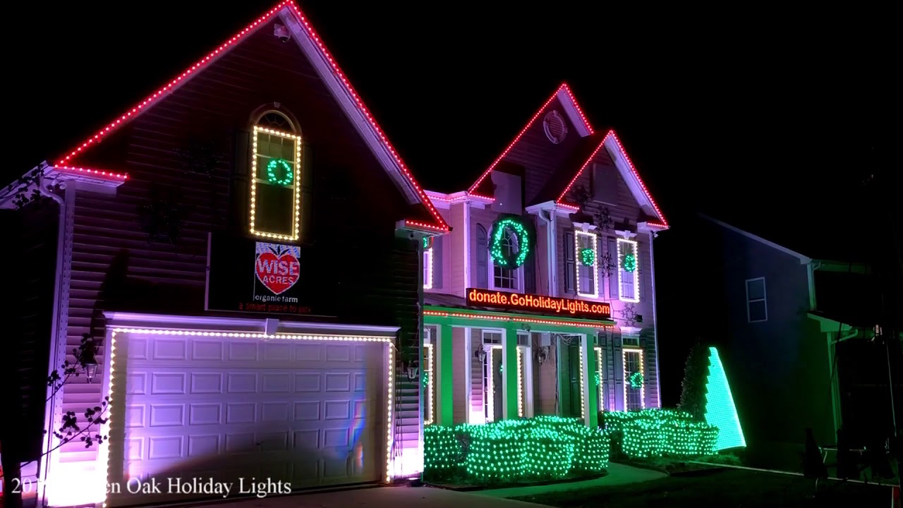 2018 Garden Oak Holiday Lights Show YouTube 2018-garden-oak-holiday-lights-show-youtube