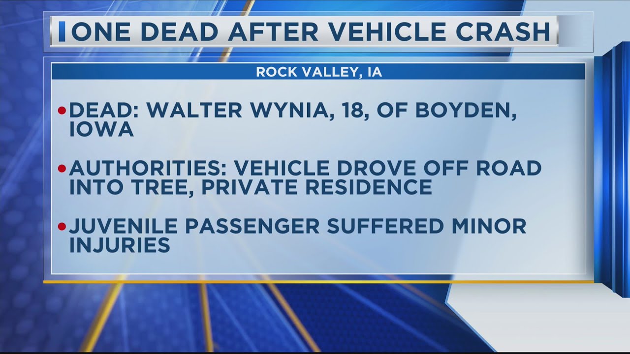 One Dead After Vehicle Crash - YouTube
