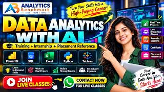 Data Analytics Course in Hyderabad |Data Analyst Training|Power BI + SQL+Python Gen AI - 8374015055