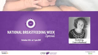 LIVE - Preemie Chats Special - National Breastfeeding Week on October 4, 2022 at 1 pm EDT