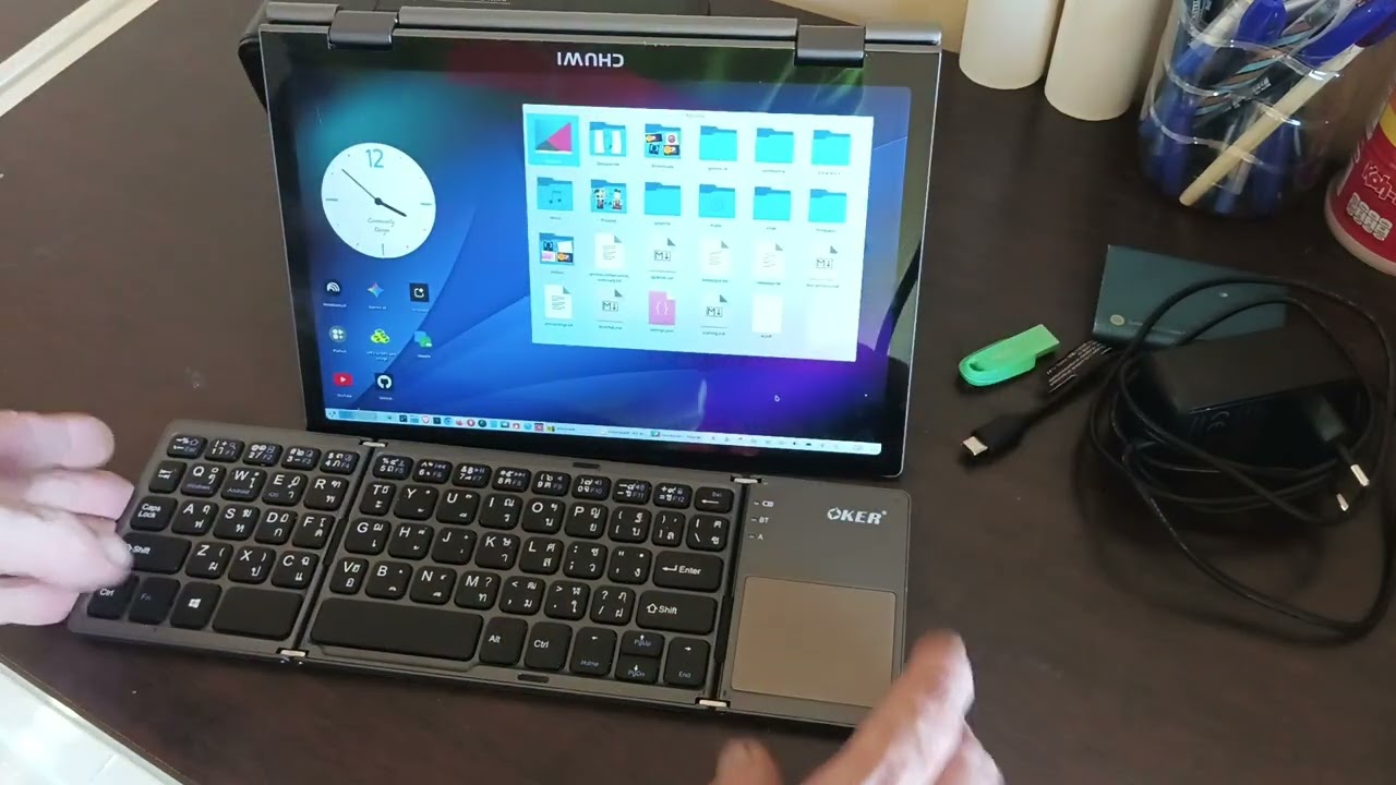 Linux on a Chuwi Minibook X N150 16 gb RAM - YouTube