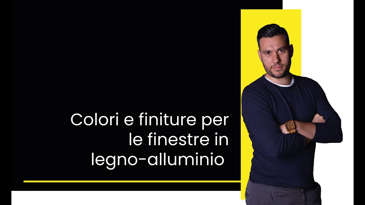 Colori e finiture per le finestre in legno - alluminio