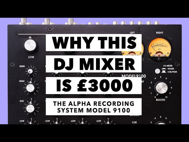 Why This Rotary Mixer Costs £3000 - The Alpha Recording System Model 9100 class=