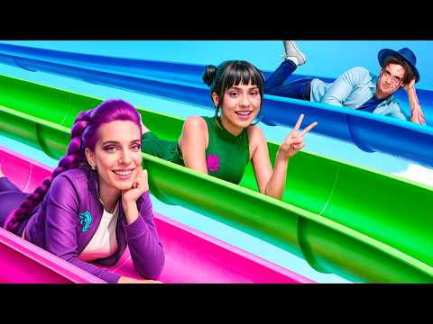 Rumi vs Zoey vs Jinu! KPOP One Color Challenge! Demon Hunters Secret Room Makeover!