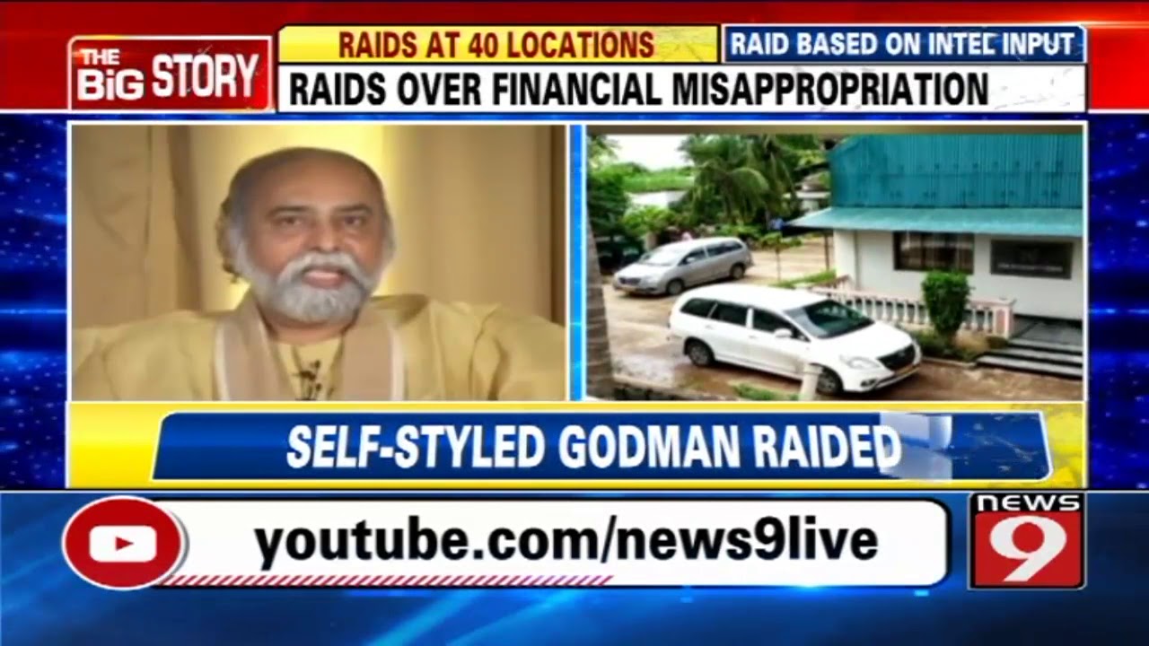 I-T raids ashram of 'Kalki Bhagwan'