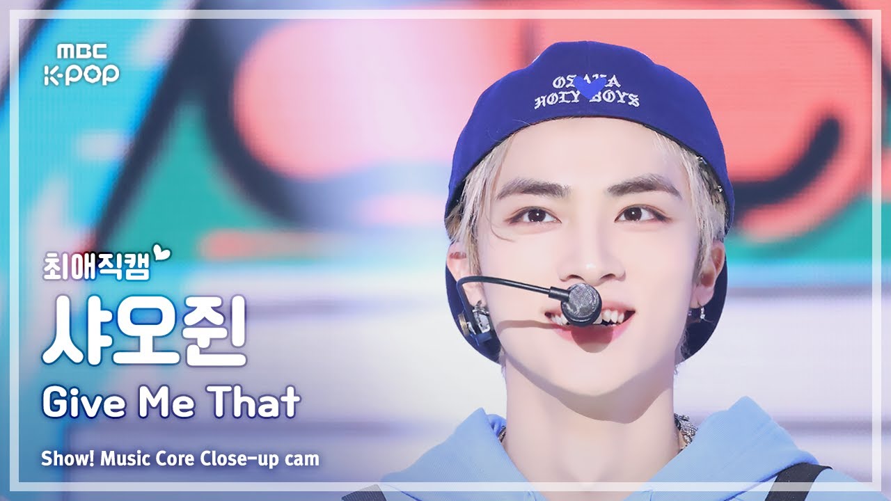 [#최애직캠] WayV XIAOJUN (웨이션브이 샤오쥔) - Give Me That 직캠 | 쇼! 음악중심 | MBC240615방송