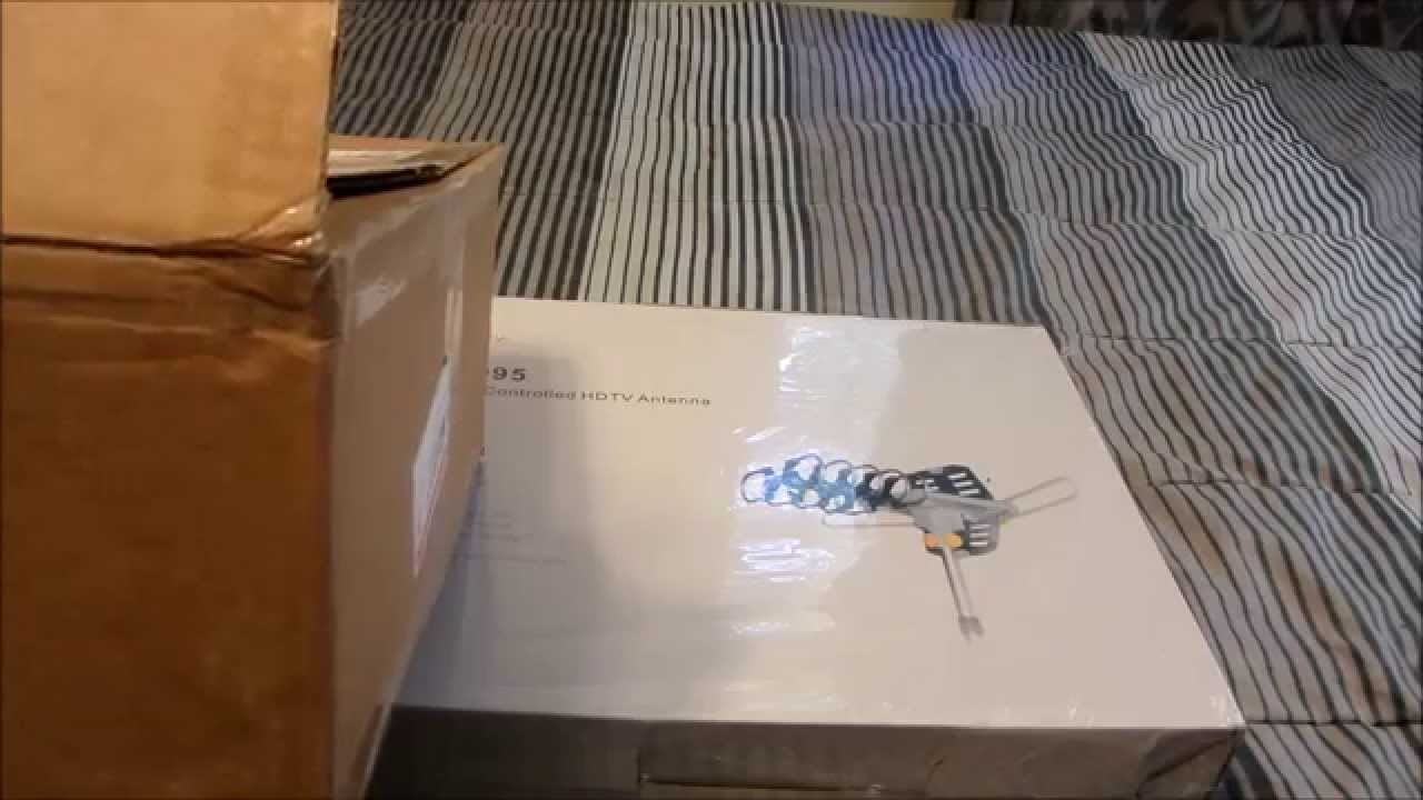 ESKY HG-995 REMOTE CONTROLLED HDTV ANTENNA UNBOXING - YouTube