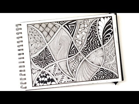 Zentangle Art || Zendoodle Art || Zendala Art || Zenfloral Art || Doodle Art || Zentangle