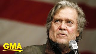 Committee investigating Jan. 6 riot recommends holding Steve Bannon in contempt l GMA